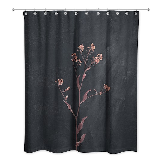 Spicy Botanical 71" x 74" Shower Curtain